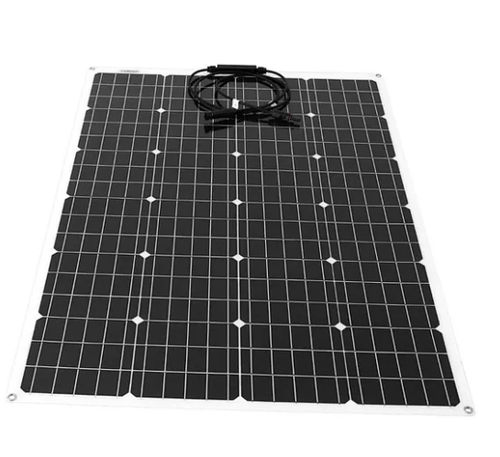 Pannello solare flessibile - eGo m80W - SHENZHEN AHONY POWER CO.,LTD - in silicio monocristallino / 36 celle / per barca