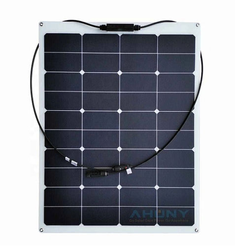 Pannello solare semiflessibile - eGo S75w - SHENZHEN AHONY POWER CO.,LTD - in silicio monocristallino / 40 celle / per barca