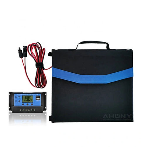 Pannello solare pieghevole - eMobi F8 - SHENZHEN AHONY POWER CO.,LTD - in silicio monocristallino / per barca / portatile