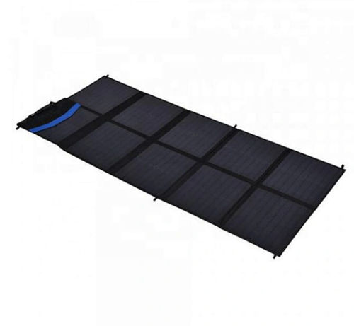 Pannello solare pieghevole - eMobi F10 - SHENZHEN AHONY POWER CO.,LTD - in silicio monocristallino / portatile / leggero