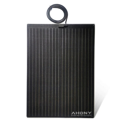 Pannello solare rigido - eMarvel M130w - SHENZHEN AHONY POWER CO.,LTD - in silicio monocristallino / 36 celle / per barca