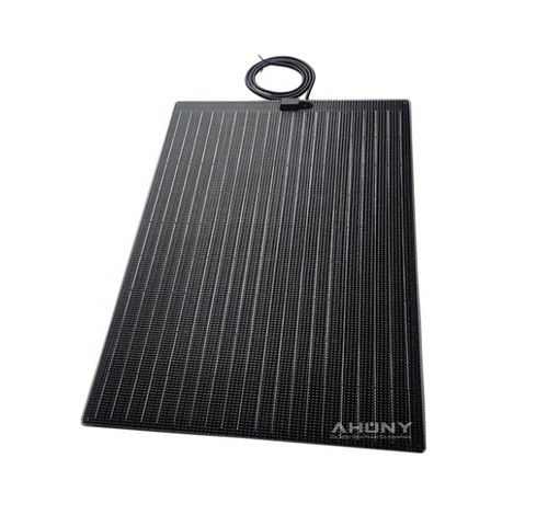 Pannello solare rigido - eMarvel M120w - SHENZHEN AHONY POWER CO.,LTD - in silicio monocristallino / 36 celle / per barca