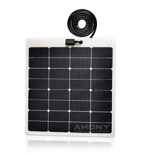 Pannello solare rigido - eMarvel 60 - SHENZHEN AHONY POWER CO.,LTD - in silicio monocristallino / 32 cellule / per barca