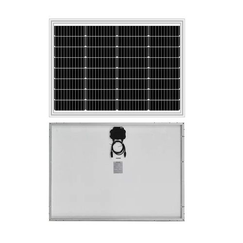 Pannello solare rigido - eRigid M80w - SHENZHEN AHONY POWER CO.,LTD - in silicio monocristallino / 36 celle / per barca