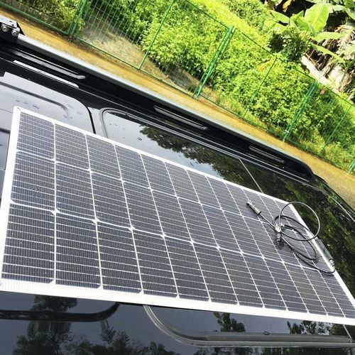 Pannello solare semiflessibile - BSFH-100W - SHENZHEN AHONY POWER CO.,LTD - in silicio monocristallino / 33 cellule / marino