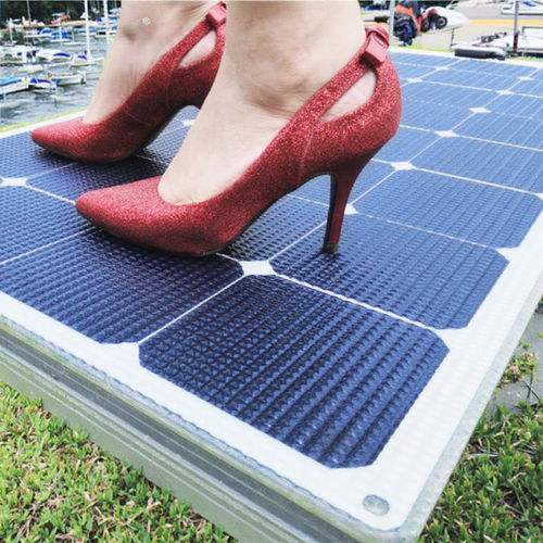 Pannello solare rigido - eMarvel-240w - SHENZHEN AHONY POWER CO.,LTD - in silicio monocristallino / 66 cellule / per barca