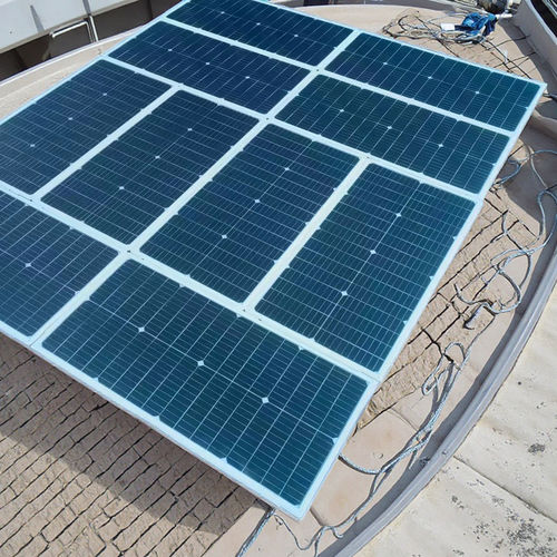 Pannello solare rigido - eMarvel M60W - SHENZHEN AHONY POWER CO.,LTD - in silicio monocristallino / 32 cellule / per barca