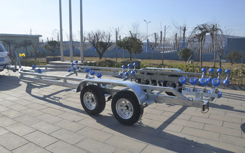 Carrello di movimentazione pesante - 9.6m - qingdao sk marine & equipments - per barca
