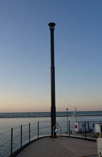 Albero telescopico - Advanced Mechanical Solutions - per yacht / in carbonio