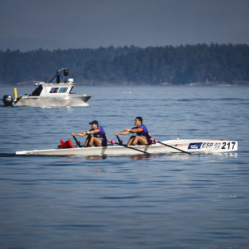 Barca da canottaggio da regata - RS 2 - Rowing Sport  boats - doppio di coppia / senza timoniere