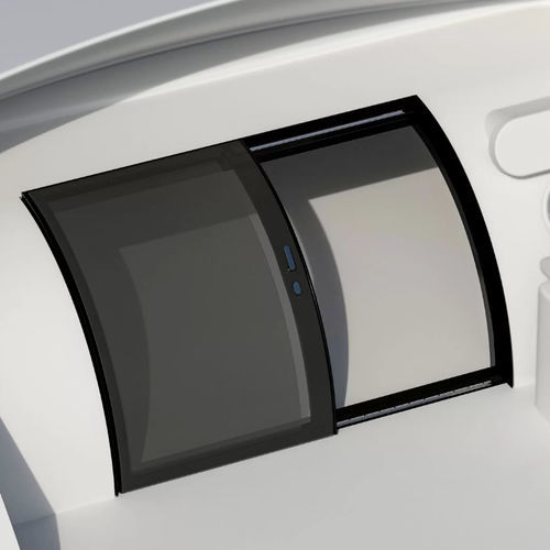 Porta per yacht - Elite Curve - parema - per barca / scorrevole / curva
