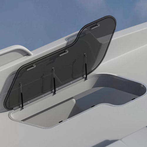 Porta per yacht - Custom Flex - parema - per barca / in alluminio / in acrilico