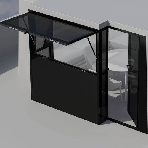 Porta per yacht - Serenity - parema - per barca / vetrata / in alluminio
