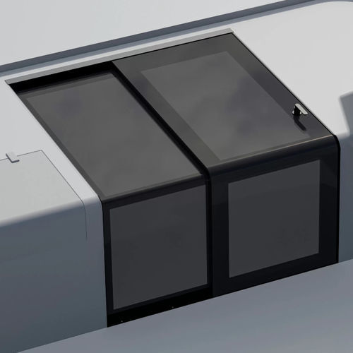 Porta per yacht - Sleek - parema - per barca / scorrevole / vetrata