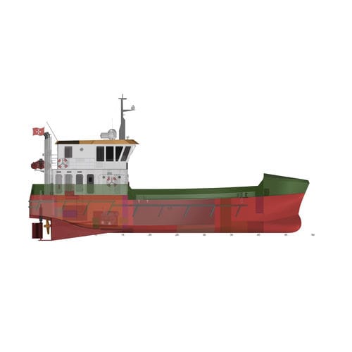 Barca professionale barca per acquacoltura - FSV240 - Nova Shipyard - in acciaio
