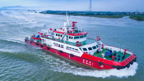 Nave antincendio catamarano - 46 - JIANGLONG SHIPBUILDING CO., LTD. - in alluminio / di acciaio