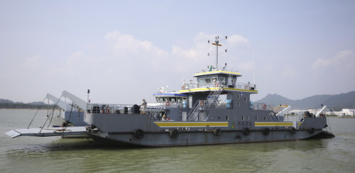 Traghetto per auto Ro-Pax - 41.5 - JIANGLONG SHIPBUILDING CO., LTD. - catamarano / in acciaio