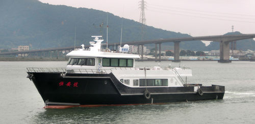 Nave da pesca professionale peschereccio a strascico - 41.3 - JIANGLONG SHIPBUILDING CO., LTD. - in fibra di vetro / in acciaio