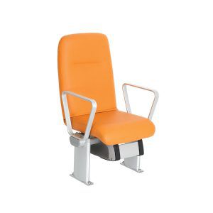 Sedile per nave passeggeri - MOLAT - MK Seats GmbH - con braccioli / con schienale alto / 1 posto