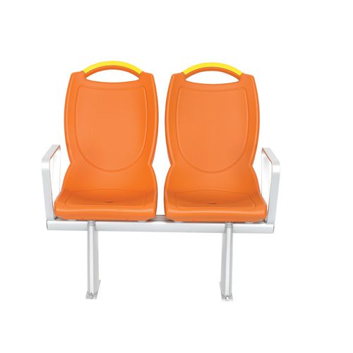 Sedile per nave passeggeri - SILBA - MK Seats GmbH - con braccioli / con schienale alto / 2 posti