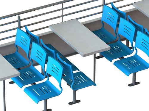 panca per barca ad uso professionale - MK Seats GmbH