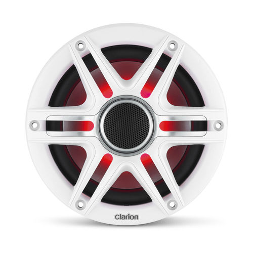 Altoparlante marino - CMSP-651RGB-SWG - Clarion Marine - da incasso / LED