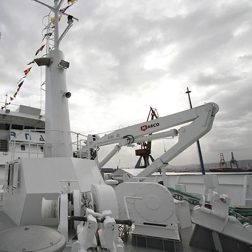 Gru per nave - TH COMPANY - di bordo / articolata / telescopica