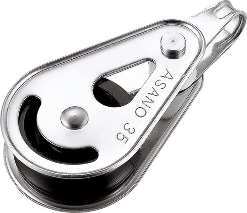 Bozzello singolo - Mini-Block - ASANO GLOBAL CO. LTD. - a piede d'albero / per barca a vela