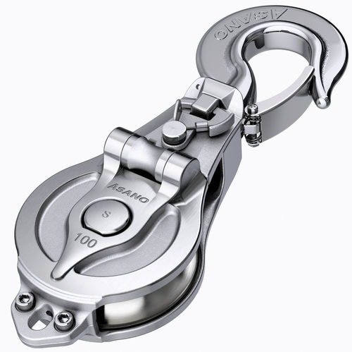 Bozzello singolo - AK10207 - ASANO GLOBAL CO. LTD. - apribile / a uncino / a cuscinetti