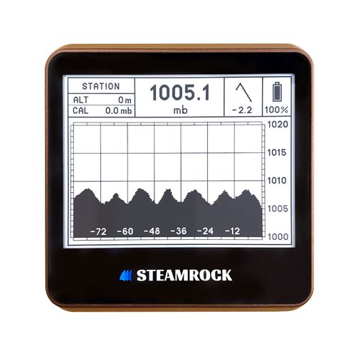 Barografo digitale - Brown - Steamrock