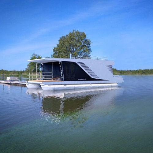 Barca a motore house-boat catamarano - Catamarans-HT - entrobordo