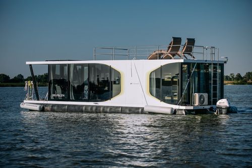 Barca a motore house-boat catamarano - Delfin 374 - Catamarans-HT - entrobordo