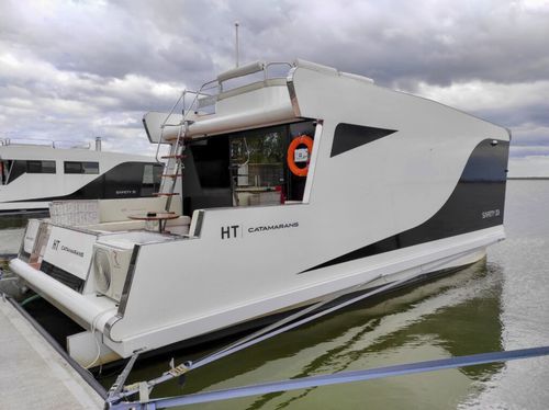 Barca a motore house-boat catamarano - HT 21 - Catamarans-HT - entrobordo