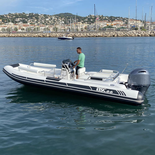 Gommone fuoribordo - 66  - BSC COLZANI srl - semirigido / con console centrale / open