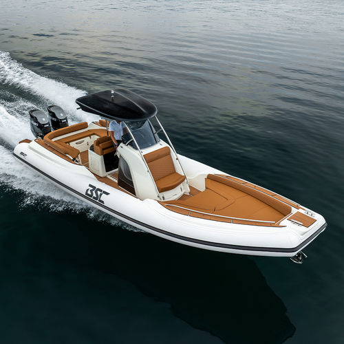 Gommone fuoribordo - 100 GT - BSC COLZANI srl - bimotore / semirigido / con console centrale