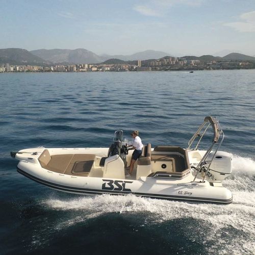 Gommone fuoribordo - 65 - BSC COLZANI srl - semirigido / con console centrale / open