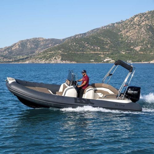 Gommone fuoribordo - 62 - BSC COLZANI srl - semirigido / open / con console laterale