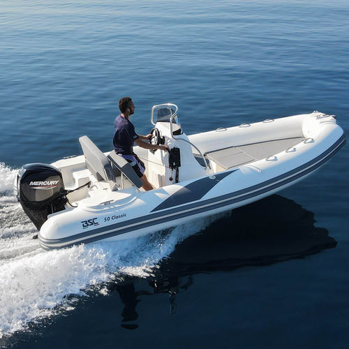 Gommone fuoribordo - 50 - BSC COLZANI srl - semirigido / open / con console laterale