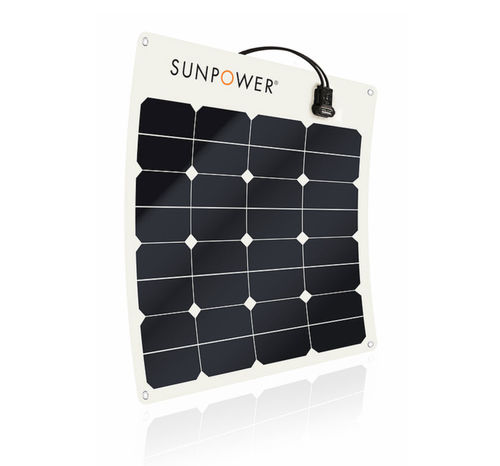 Pannello solare flessibile - SPR-E-FLEX-50 - Sun Powered Yachts - per barca