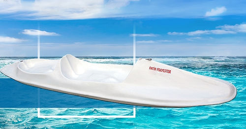 Canoa da turismo - Fatih Polyester - Fiberglass Solutions - monoposto / 2 posti / in fibra di vetro