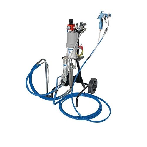 Macchina per polverizzazione di pittura mobile - VEGA 34:1 - Larius - per cantiere navale