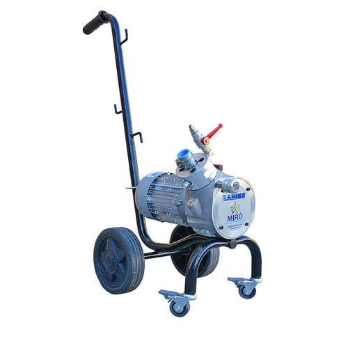 Macchina per polverizzazione di pittura mobile - MIRÓ airless - Larius - per cantiere navale