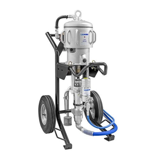 Macchina per polverizzazione di pittura mobile - SUPER NOVA 45:1 - Larius - per cantiere navale