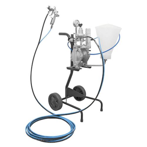 Macchina per polverizzazione di pittura mobile - LARIUS 2 1:1 - Larius - per cantiere navale