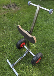 Carrello da trasporto - Trusteel, SIA - per motore fuoribordo