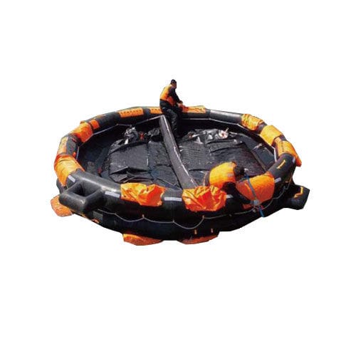 Zattera di salvataggio per nave - LYR-K6 - Zhenjiang Longyear Marine Equipment Co.,Ltd - 6 posti / 10 posti / gonfiabile