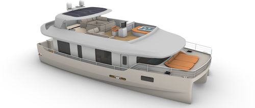 Motor-yacht catamarano - 52 - Maison Marine Yachts - da crociera / con fly / con deck saloon