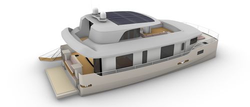 Motor-yacht catamarano - 52 Penthouse - Maison Marine Yachts - da crociera / con cabina di pilotaggio / con 3 cabine