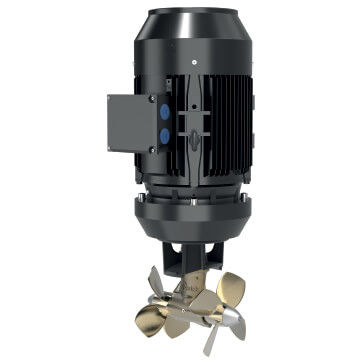 Propulsore azimutale - QSA 400-300 - QS SEAMASTER - a tunnel / per barca / AC