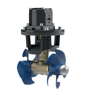 Propulsore azimutale - QSH 100-185 - QS SEAMASTER - a tunnel / per barca / idraulico